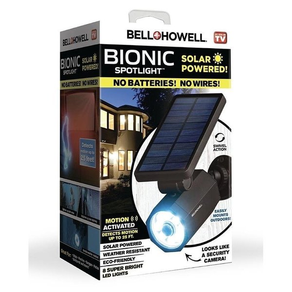 Bell + Howell Bionic Spotlight, 5Lamp, LED Lamp, Black 2963